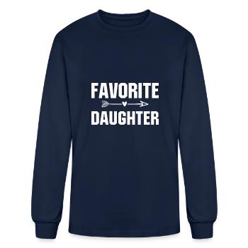 Favorite Daughter - Men's Long Sleeve T-Shirt - navy - Front