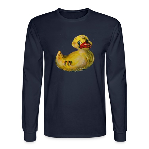 Duck tear transparent - Men's Long Sleeve T-Shirt