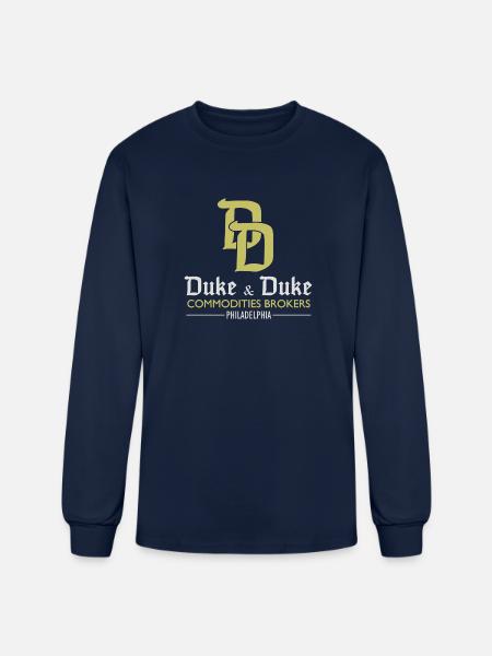 Duke and Duke - Men's Long Sleeve T-Shirt - navy