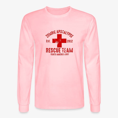 Zombie Help Team - Men's Long Sleeve T-Shirt