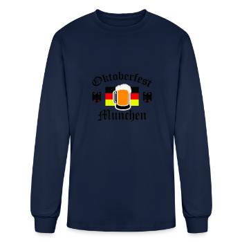 Oktoberfest munich - Men's Long Sleeve T-Shirt - navy - Front
