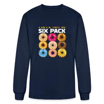 chich out by bak bonats - Men's Long Sleeve T-Shirt - navy - Front