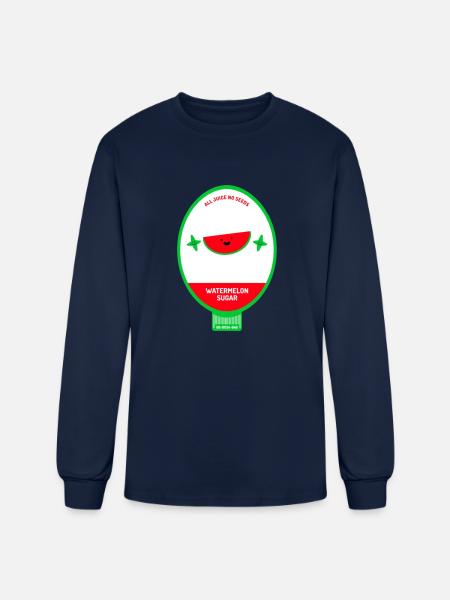 All Juice No Seeds Cap - Men's Long Sleeve T-Shirt - navy