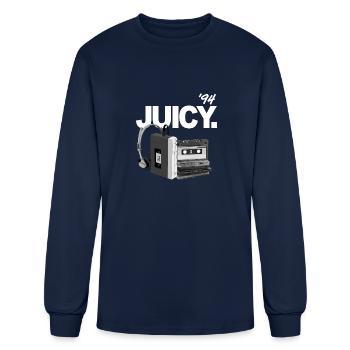 '94 Juicy - Men's Long Sleeve T-Shirt - navy - Front