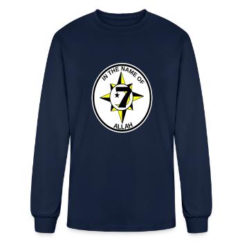 5 Percenter - Men's Long Sleeve T-Shirt - navy - Front