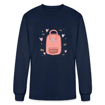 Hearstopper - Men's Long Sleeve T-Shirt - navy - Front