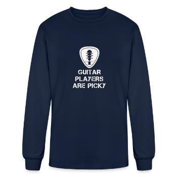 Guitar Players - Men's Long Sleeve T-Shirt - navy - Front
