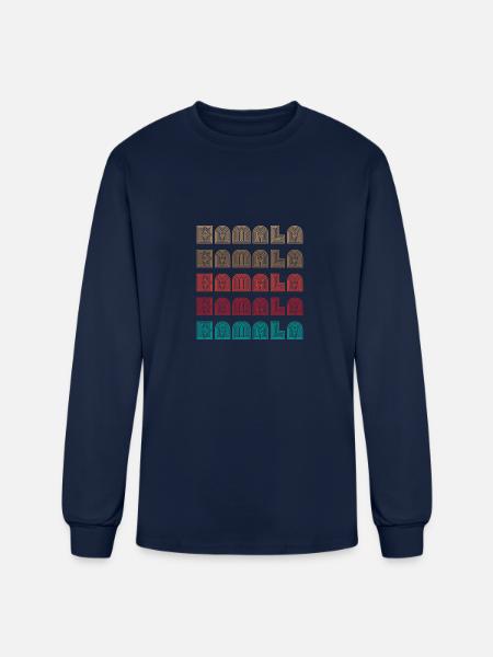 Kamala - Men's Long Sleeve T-Shirt - navy