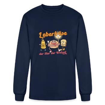 Save The Döner - Men's Long Sleeve T-Shirt - navy - Front