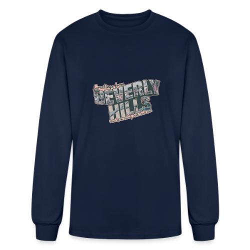 90210 Greetings Tee - Men's Long Sleeve T-Shirt