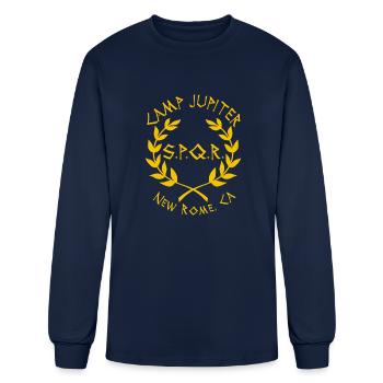Camp Jupiter - Men's Long Sleeve T-Shirt - navy - Front