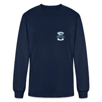 Cool Uncles Club Official Member Favorite Uncle - Men's Long Sleeve T-Shirt - navy - Front