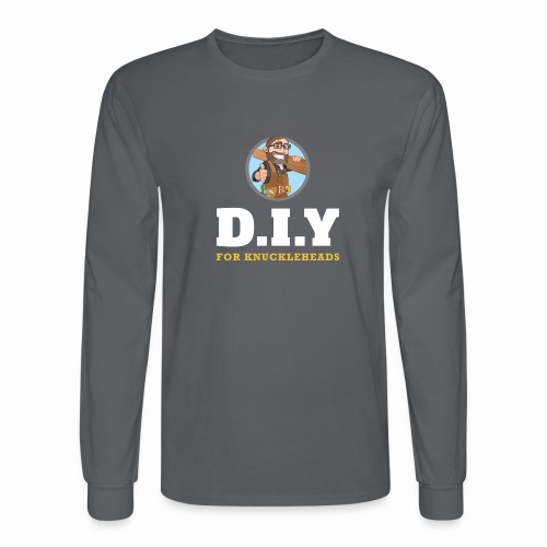 DIY For Knuckleheads Logo. - Men's Long Sleeve T-Shirt