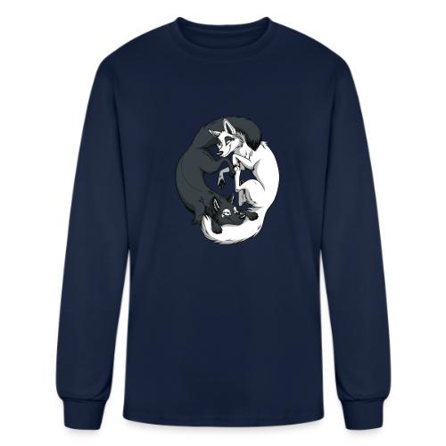 Yin Yang Foxes - Men's Long Sleeve T-Shirt