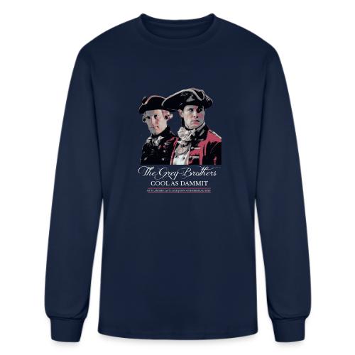 The Grey Bros - Cool As Dammit - Men's Long Sleeve T-Shirt
