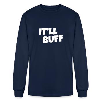Motor Moto Merch - Men's Long Sleeve T-Shirt - navy - Front