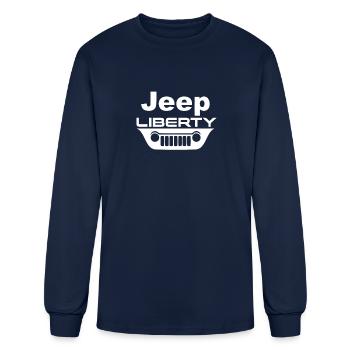 Jeep Liberty - Men's Long Sleeve T-Shirt - navy - Front