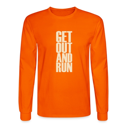 Get out and run - Men's Long Sleeve T-Shirt