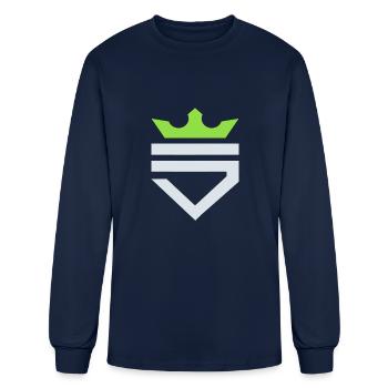 OpTic Vintage Game - Men's Long Sleeve T-Shirt - navy - Front