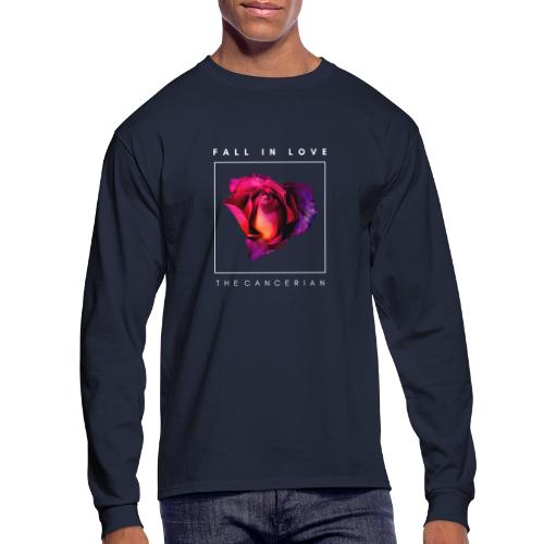 Fall In Love Rose - Men's Long Sleeve T-Shirt