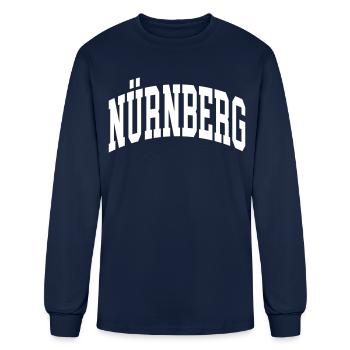 Nürnberg - Men's Long Sleeve T-Shirt - navy - Front