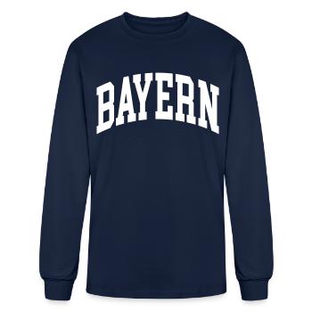 Bayern - Men's Long Sleeve T-Shirt - navy - Front