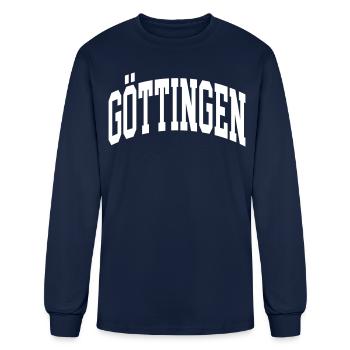 Göttingen - Men's Long Sleeve T-Shirt - navy - Front