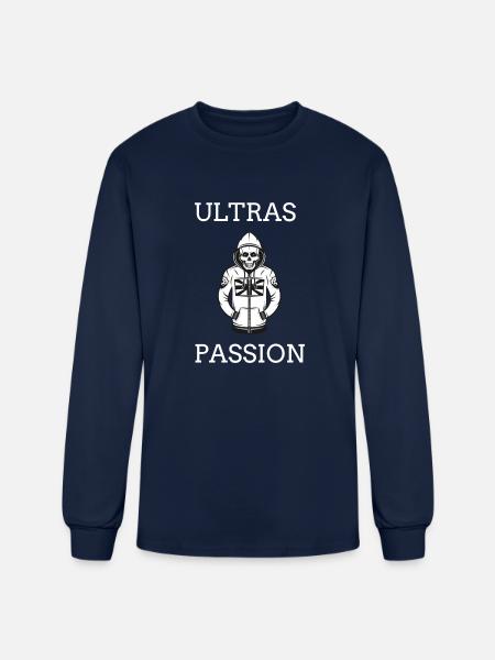 ULTRAS PASSION - Men's Long Sleeve T-Shirt - navy