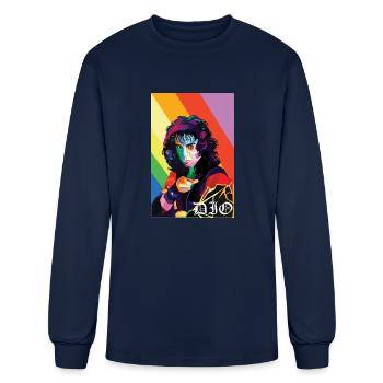 Ronnie James Dio - Men's Long Sleeve T-Shirt - navy - Front