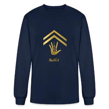 Kawhi Leonard Tim Duncan - Men's Long Sleeve T-Shirt - navy - Front