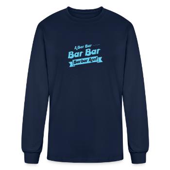 New Design A Barbara Ann Best Seller - Men's Long Sleeve T-Shirt - navy - Front