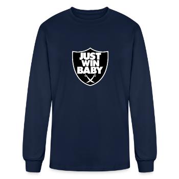 Just Waller 83 Raiders - Men's Long Sleeve T-Shirt - navy - Front