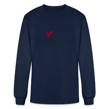 Ayan international shop - Men's Long Sleeve T-Shirt - navy - Front