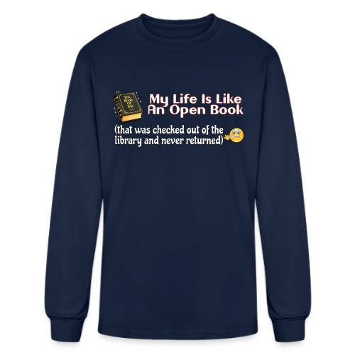 Open Book - Men's Long Sleeve T-Shirt