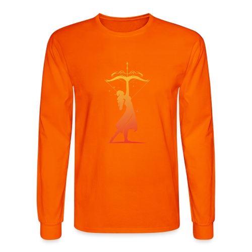 Sagittarius Archer Zodiac Fire Sign - Men's Long Sleeve T-Shirt