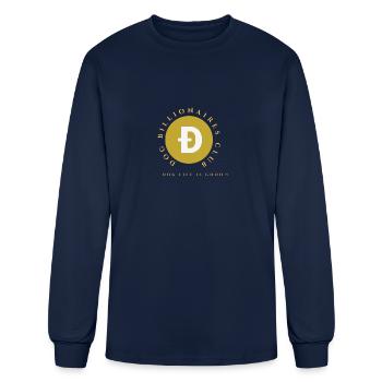 DLIG-Billionaires Club - Men's Long Sleeve T-Shirt - navy - Front