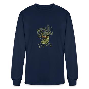 Grasshopper - Men's Long Sleeve T-Shirt - navy - Front