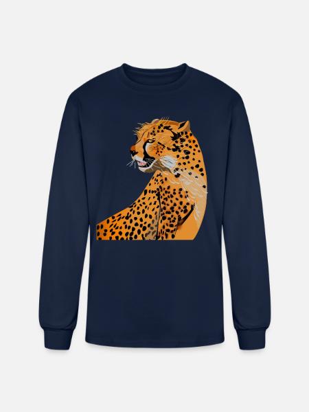 Cheetah - Men's Long Sleeve T-Shirt - 