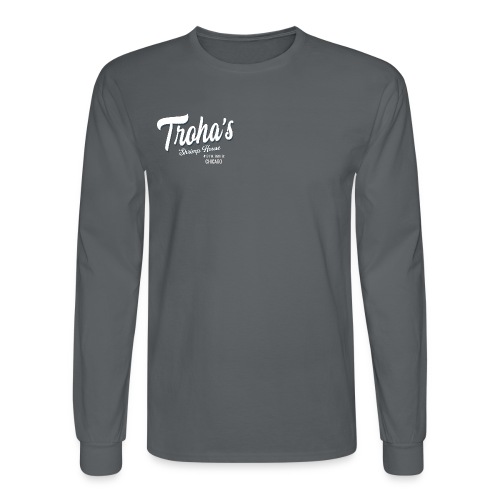 Trohas Shrimp House - Men's Long Sleeve T-Shirt