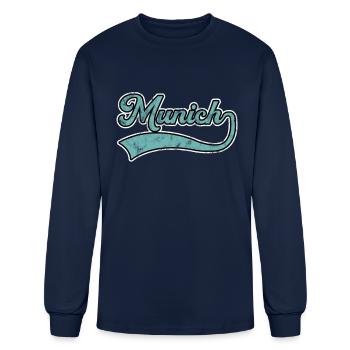 Munich germany - Men's Long Sleeve T-Shirt - navy - Front