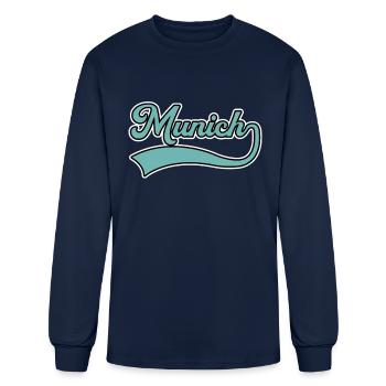 Munich germany - Men's Long Sleeve T-Shirt - navy - Front