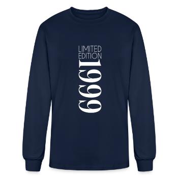 limited edition 1999 - Men's Long Sleeve T-Shirt - navy - Front