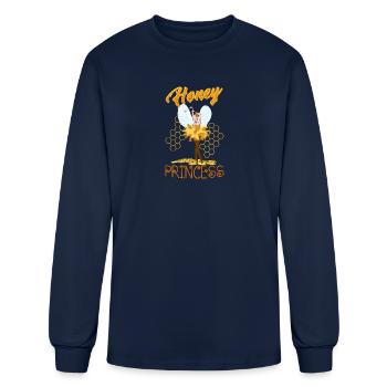 Honey Princess - Men's Long Sleeve T-Shirt - navy - Front