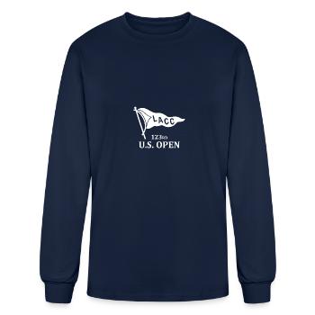 the 123rd US open golf - Men's Long Sleeve T-Shirt - navy - Front