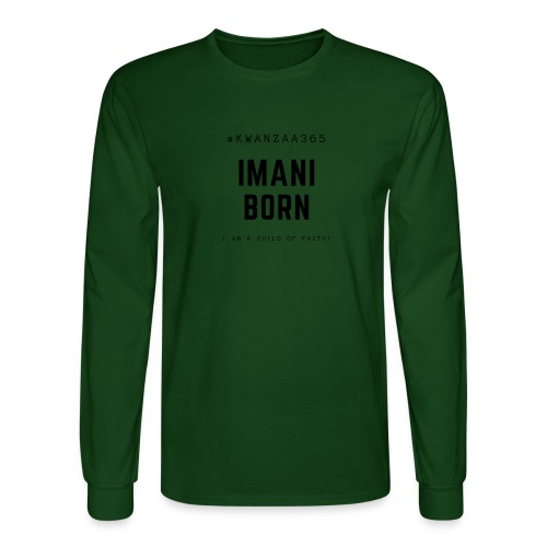 imani day shirt - Men's Long Sleeve T-Shirt