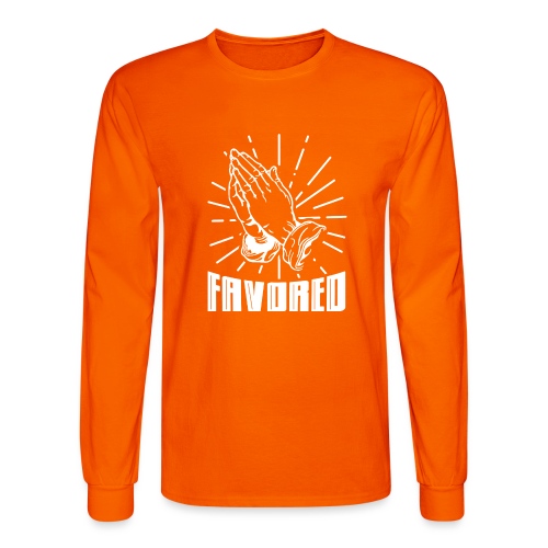 Favored - Alt. Design (White Letters) - Men's Long Sleeve T-Shirt