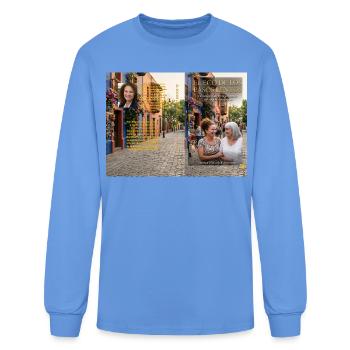 Nacida_en_el_corazn_de_los_llanos_venezolanos_e - Men's Long Sleeve T-Shirt - carolina blue - Front