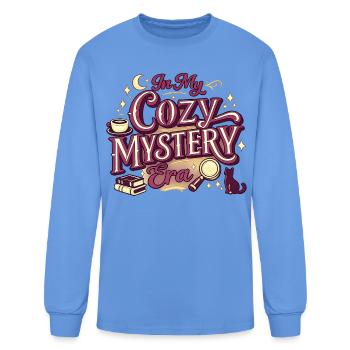 In My Cozy Mystery Era - Men's Long Sleeve T-Shirt - carolina blue - Front