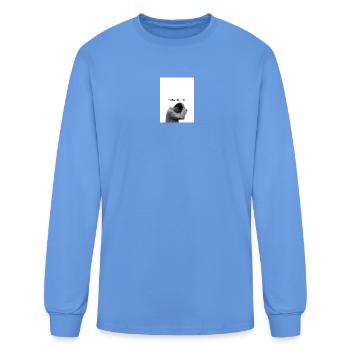 20260814_163327_ - Men's Long Sleeve T-Shirt - carolina blue - Front