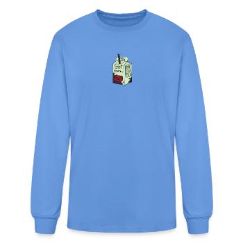 Dopamine Berry Juice Box - Men's Long Sleeve T-Shirt - carolina blue - Front